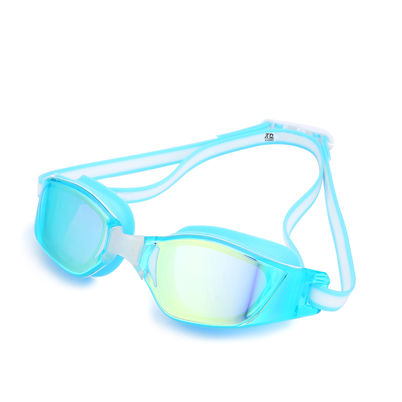 Hot Sale On Amazon Adult Waterproof Swimming Goggles Silicone Straps For Swimming Pool Usage Swimming Glasses Fitness Accessories