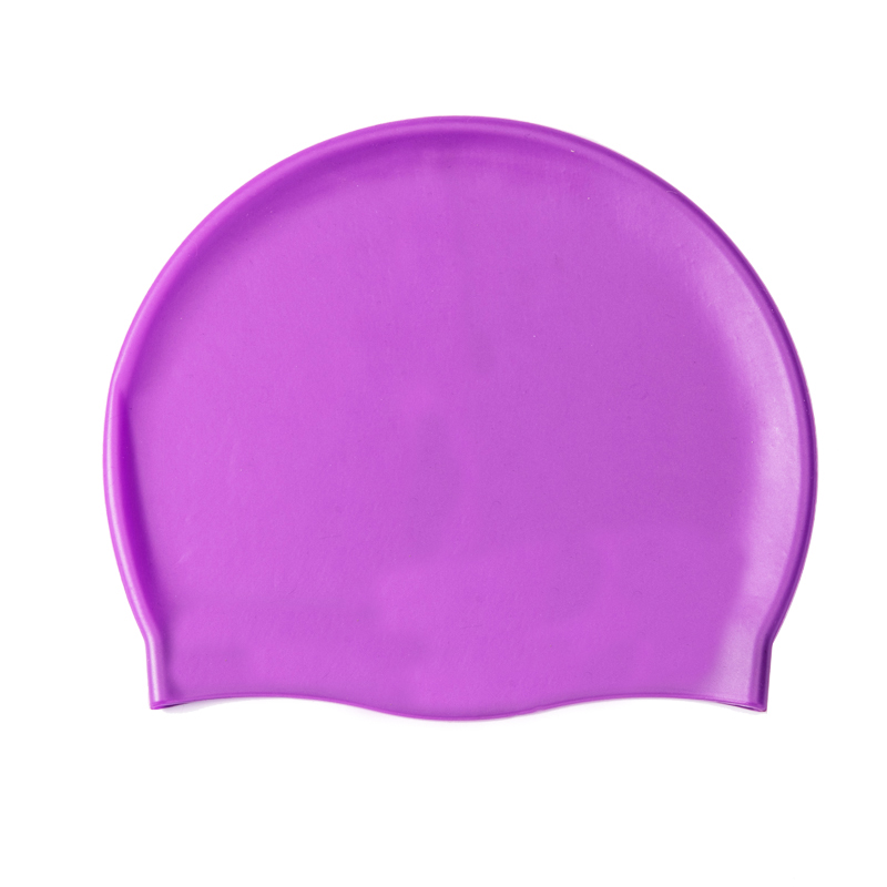 Professional Eco-friendly OEM Large Adult Custom Logo Printed Waterproof Harmless Non-toxic Silicone Swim Caps