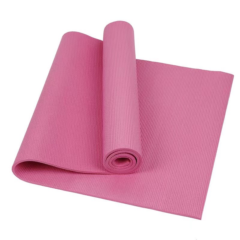 Home Fitness Soft Anti Slip Yoga Mat PVC 4MM  8MM Adult Exercise Plank Mat Drop Shipping