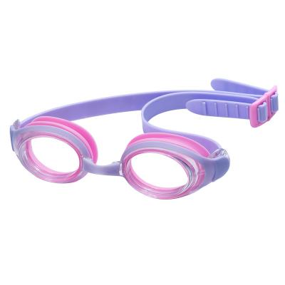 2023 Year New Design Anti Slip Waterproof Kids Swimming Goggles Cartoon Colors Anti Fog UV Swim Eyewear.