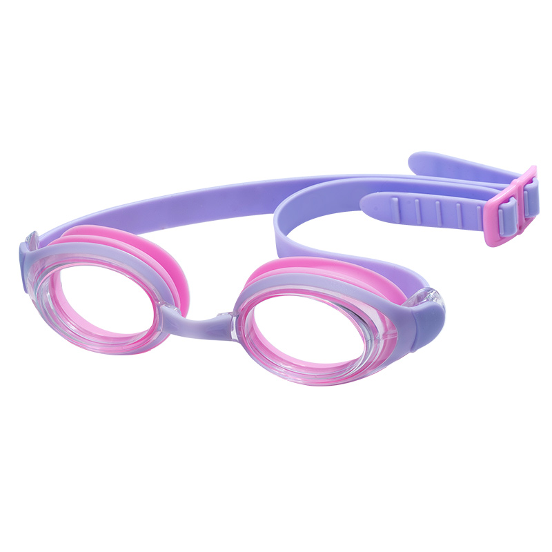 2023 Year New Design Anti Slip Waterproof Kids Swimming Goggles Cartoon Colors Anti Fog UV Swim Eyewear.