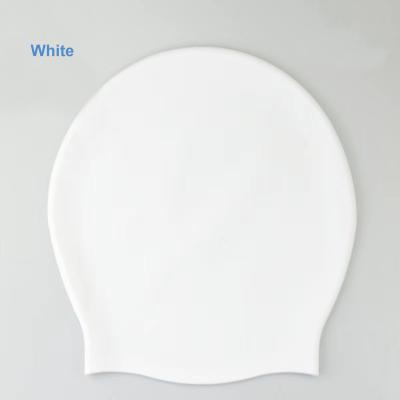 Women Silicone Swim Caps Waterproof Extra Large Silicone Swimming Caps For Dreadlocks Braids Afros And Long hair Hats