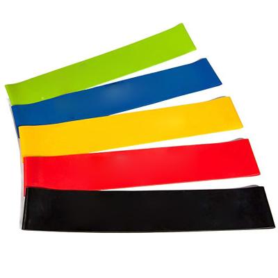 Portable High Elastic Fitness TPE Hip Exercise Bands Stretching Squat Booty Bands Multi Weights for Choice