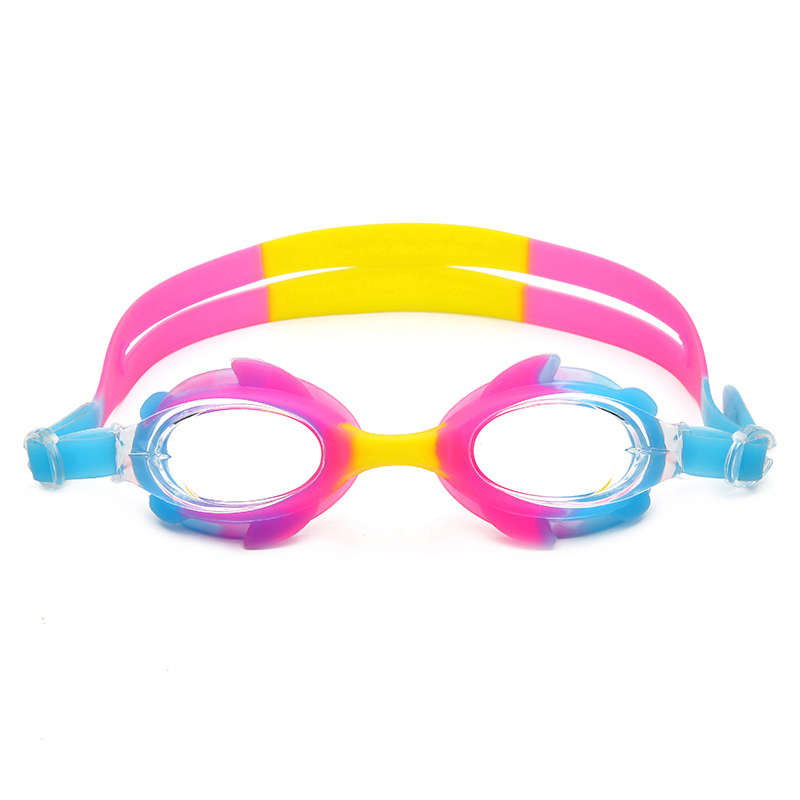 No Leaking Anti Fog Kids Swimming Goggles for Boys Girls Kids Swim Goggles Elastic Comfortable Wearing Waterproof Swimming Glasses