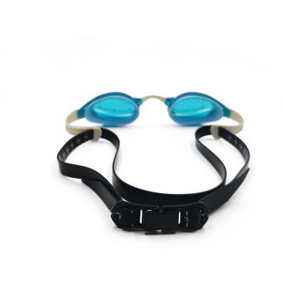 Racing Design Custom High Quality Goggles Swim Eco Friendly Safety Waterproof Silicone  Competition Swimming Goggles