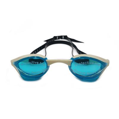 Racing Design Custom High Quality Goggles Swim Eco Friendly Safety Waterproof Silicone  Competition Swimming Goggles