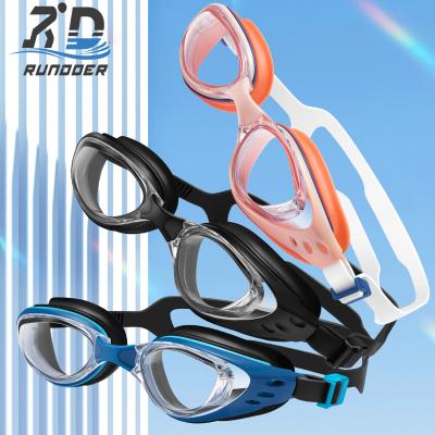 RD2158 NEW DESIGN ADULT SWIMMING WATERPROOF COMPETITION GOGGLES ANTI FOG PORTABLE SWIM GLASSES