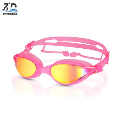 RD701 Great Quality Swim Goggles Safety Anti fog Glasses Waterproof Racing Swimming Goggles Eye Glasses Protection Swimming Goggles Rundoer