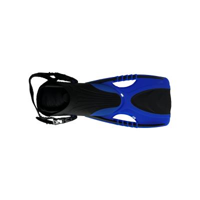 Rudnoer New Arrival Open Heel Long Blade Swim Training Fins Diving Fins for Adults