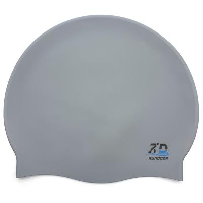 Very Great Quality 70g Large Silicone Swim Caps Special Customization Swimming Race Cap Soft and Durable Hat for Swimming