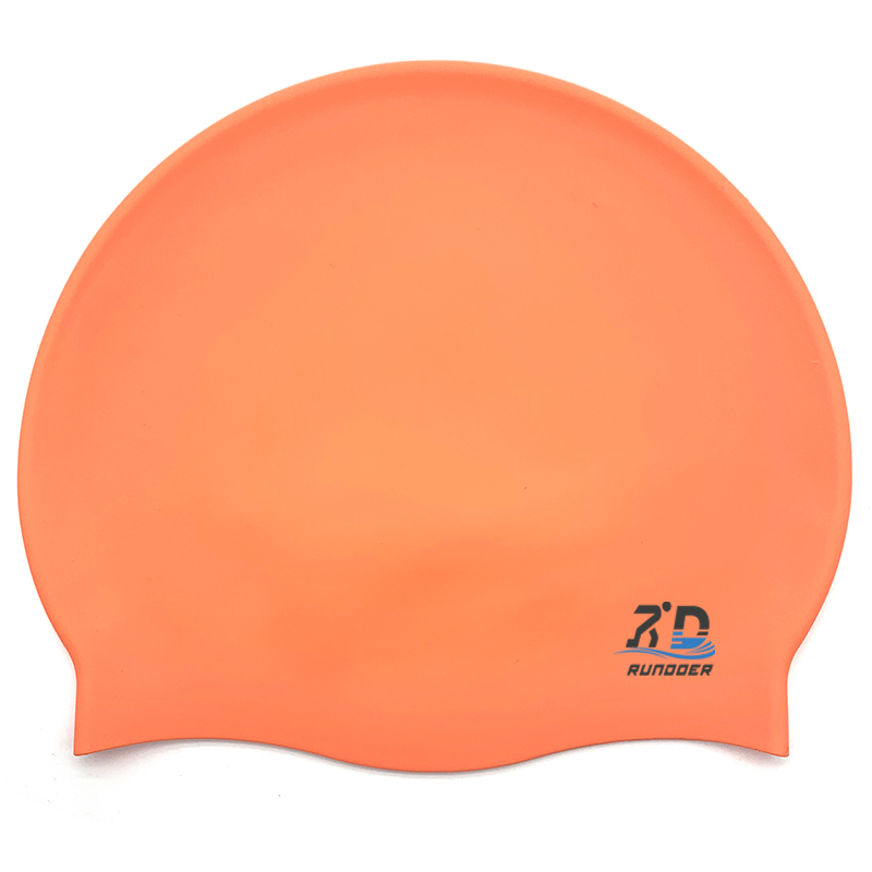 Very Great Quality 70g Large Silicone Swim Caps Special Customization Swimming Race Cap Soft and Durable Hat for Swimming