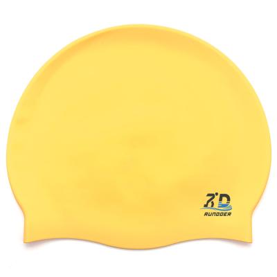 Very Great Quality 70g Large Silicone Swim Caps Special Customization Swimming Race Cap Soft and Durable Hat for Swimming