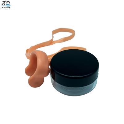 Latest New Design Long Straps Swimming Nose Clip Soft Silicone Rope Clip Waterproof Nose Clip Diving Supplies