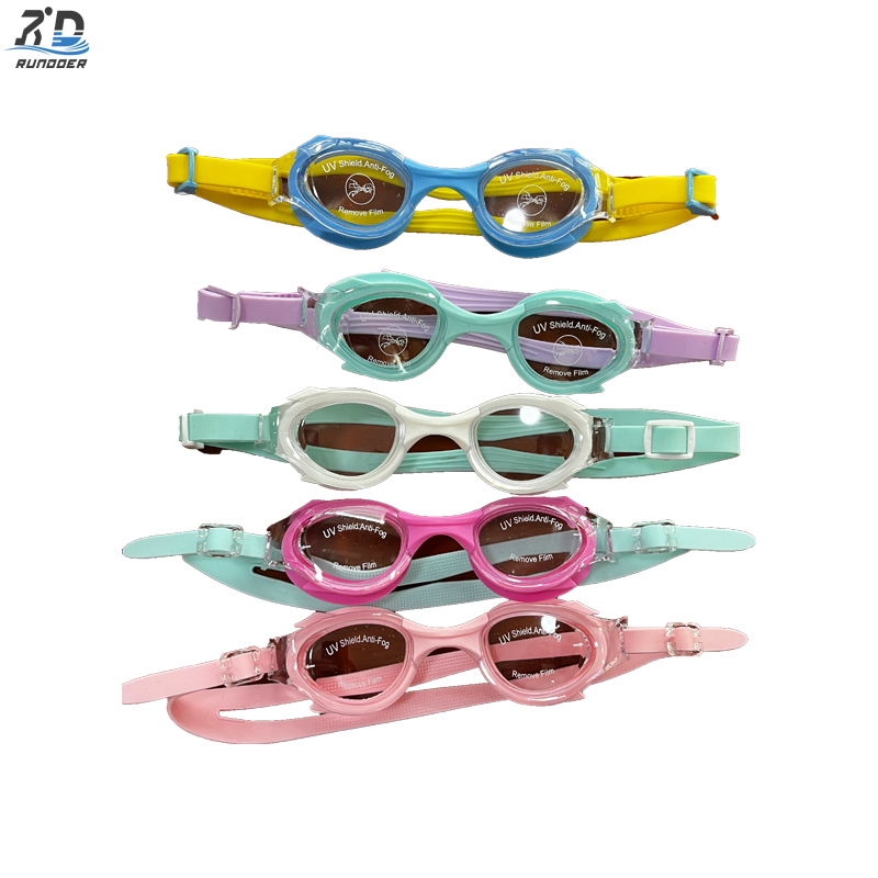 New Product Pupil Swim Goggles Soft Silicone Straps Swimming Eyewear Kids Anti Fog Swimming Goggles for Children