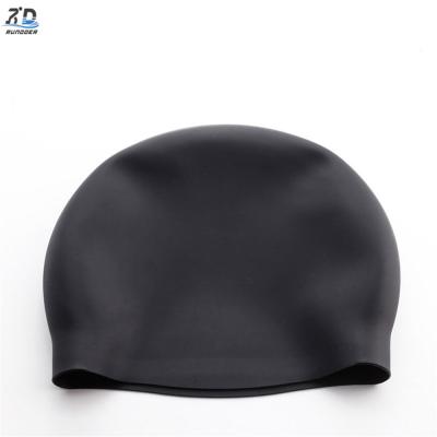 Seamless Swimming Silicone Caps Dome Swim Waterproof Competition Swim Hats for Wholesale with Good Quality