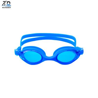 Rundoer Kid Swim Goggles Anti Fog Water Proof Colorful Soft Silicone Eyes UV Protection Water Glasses for Children Youth Rd4002