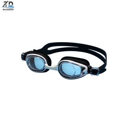 Middles Size Junior Swimming goggles Custom Logo Silicone Flexible Frame Summer Anti UV Protected swim goggle