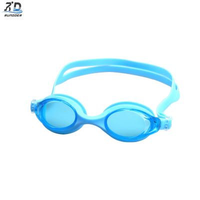 Rundoer Kid Swim Goggles Anti Fog Water Proof Colorful Soft Silicone Eyes UV Protection Water Glasses for Children Youth Rd4002