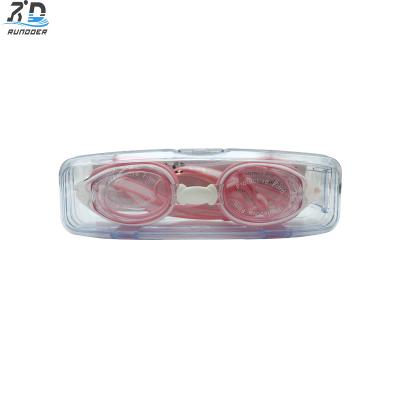 RD5001 NEW Kids Waterproof Training Swimming Goggles High Clear View Swim Glasses for children Pink
