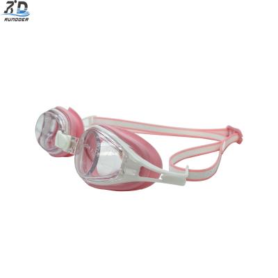 RD5001 NEW Kids Waterproof Training Swimming Goggles High Clear View Swim Glasses for children Pink