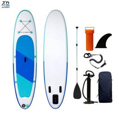 Support Customized Hot Selling Inflatable Sup Stand up Paddle Board Waterplay Surfing