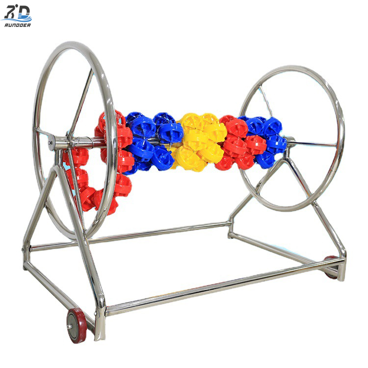 Factory Supply Stainless Steel Pool Lane Line Reel High Quality Swimming Pool Lane Rope Reel Roller