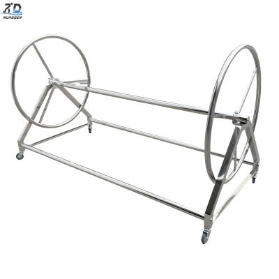Factory Supply Stainless Steel Pool Lane Line Reel High Quality Swimming Pool Lane Rope Reel Roller