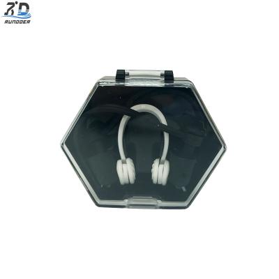 2025 Version Very Simple Wearing Swimming Earplugs Water Resist Swim Nose Clip Combo Set Rd9506 OEM Supported
