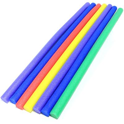Eco-Friendly Swimming Noodle PE Soft Floating Foam Hollow Water Noodle EVA Cylinder Pool Noodles Chair