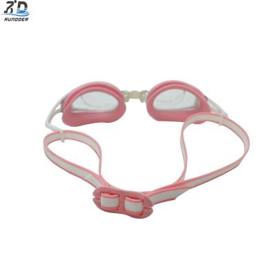 RD5001 NEW Kids Waterproof Training Swimming Goggles High Clear View Swim Glasses for children Pink