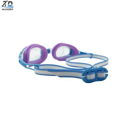 Child Waterproof Racing Swimming Goggles Super Clear View Swim Eyewear for children Purple RD5001
