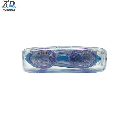 Child Waterproof Racing Swimming Goggles Super Clear View Swim Eyewear for children Purple RD5001
