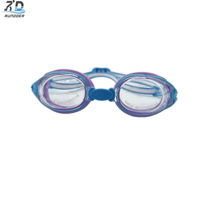 Child Waterproof Racing Swimming Goggles Super Clear View Swim Eyewear for children Purple RD5001